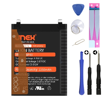 Picture of REDMI MIX 4,BP43 Battery Replacement for Redmi MIX 4 High Capacity Li-ion Polymer Battery Long lasting Backup.