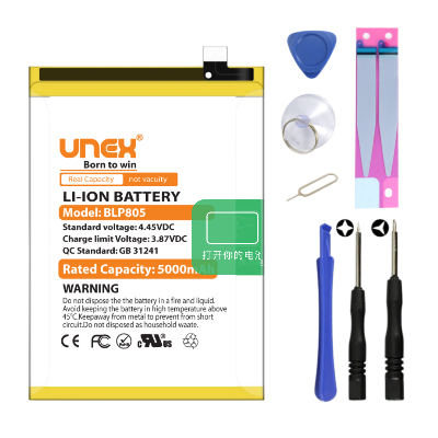 Picture of OPPO A53 4G,A53S,A32,A54 BLP805 Battery Replacement for OPPO A53 4G,A53S,A32,A54 High Capacity Li-ion Polymer Battery Long lasting Backup.