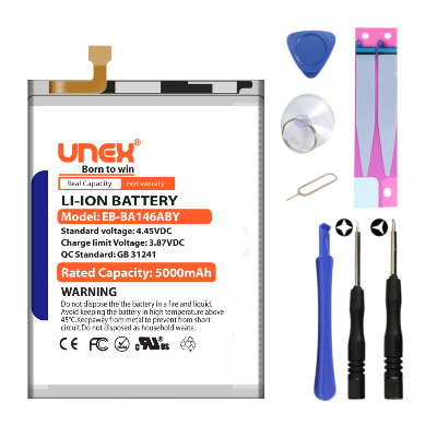 Picture of SAMSUNG A14 Battery Replacement for Samsung EB-BA146ABY High Capacity Li-ion Polymer Battery Long lasting Backup.