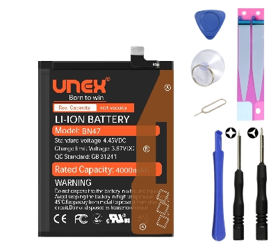 Picture of Redmi A2 Lite,Redmi 6pro Battery Replacement for Redmi BN47 4000mAh High Capaciry Li-ion Polymer Battery Long lasting Backup.