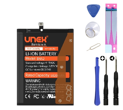 Picture of REDMI  NOTE 9 4G,POCO M3,REDMI 9T,REDMI 9 POWER Battery Replacement for Redmi REDMI BN62 High Capacity Li-ion Polymer Battery Long lasting Backup.