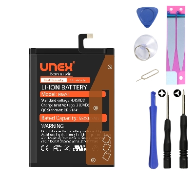 Picture of REDMI  MI MAX 3, BM51 Battery Replacement for Redmi MI MAX 3 High Capacity Li-ion Polymer Battery Long lasting Backup.