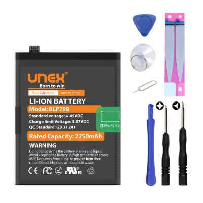 Picture of OPPO REALME 7Pro,RMX2170,BLP799 Battery Replacement for OPPO REALME 7Pro,RMX2170 High Capacity Li-ion Polymer Battery Long lasting Backup.