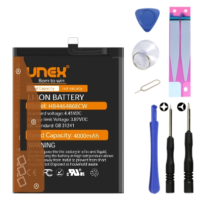 Picture of HUAWEI HB446486ECW Battery Replacement for HUAWEI HONOR 9X,9X PRO,9X PREMIUM,NOVA 5i,P SMART Z,P SMART PRO, P20 LITE,ENJOY 10 PLUS,Y9S,Y9PRIME,Y9P High Capacity Li-ion Polymer Battery Long lasting Backup.