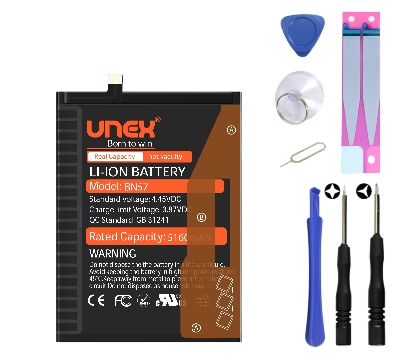 Picture of Redmi BN53,Poco X3,Poco X3 pro Battery Replacement for Redmi BN57 5000mAh High Capaciry Li-ion Polymer Battery Long lasting Backup.