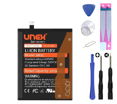 Picture of REDMI MI 7, BM3C Battery Replacement for Redmi MI 7 High Capacity Li-ion Polymer Battery Long lasting Backup.