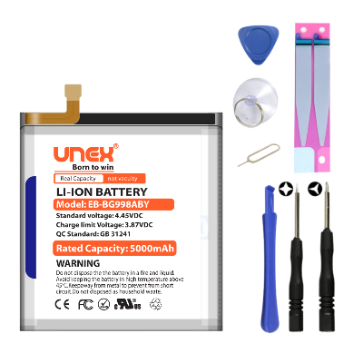 Picture of SAMSUNG S21 Ultra 5G Battery Replacement for Samsung  EB-BG998ABY High Capacity Li-ion Polymer Battery Long lasting Backup.