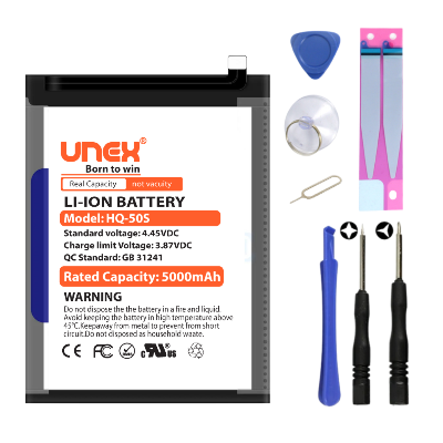 Picture of SAMSUNG A02S,M02S,M025,A03S,A025,A037 Battery Replacement for SamsungHQ-50S  A027 High Capacity Li-ion Polymer Battery Long lasting Backup.