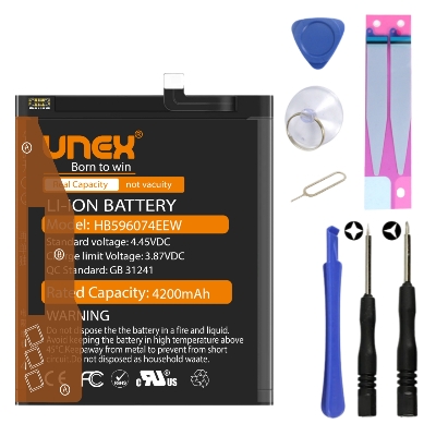 Picture of HUAWEI HB596074EEW Battery Replacement for HUAWEI P40 PRO PLUS High Capacity Li-ion Polymer Battery Long lasting Backup.