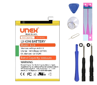Picture of VIVO Y69, Y91 Battery Replacement for VIVO B-C8 High Capacity Li-ion Polymer Battery Long lasting Backup.