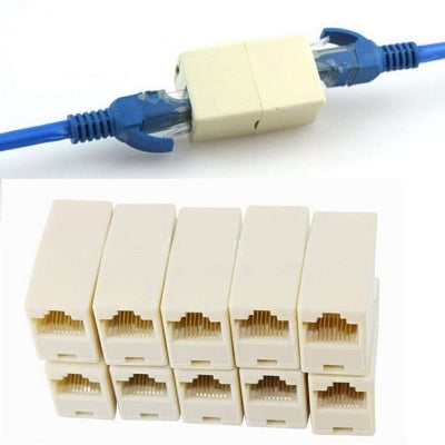 Picture of RJ45 LAN Jenetar White (10 Piece)