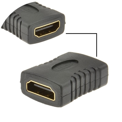 Picture of HDMI Jointer Female to Female F/F - Black