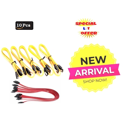 Picture of Sata Data Cable High Quality - (10 Pcs One Lot)