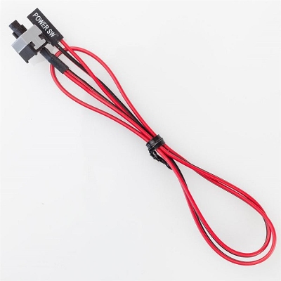 Picture of PC Casing Power Push Button Cable ATX Computer On/Off Switch Wire 3 pcs