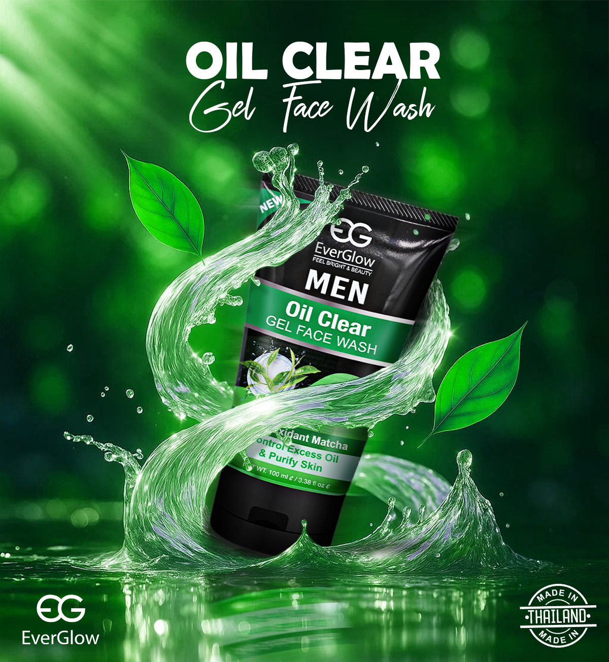 Picture of EVERGLOW Oil Clear Men FW Gel-100ml(EG)