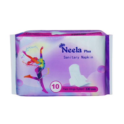 Picture of Neela Plus Sanitary Napkin - Wings System - 330 MM - Combo of 3 Pack - 30 Pads