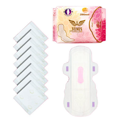 Picture of Venus Premium Sanitary Napkin - 3D Wings System - Ultra Thin - 100% Pure Cotton - Single Pack - 8 Pads
