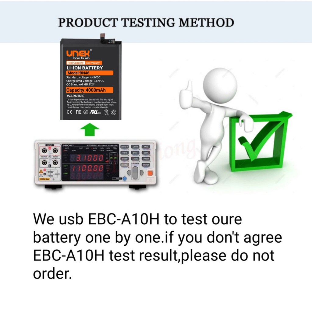 Picture of PIXEL 3A,G020E-B Battery Replacement for PIXEL 3A High Capacity Li-ion Polymer Battery Long lasting Backup.