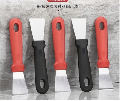 Picture of multi -function stainless steel small shovel knife shovel bottom kitchen refrigerator cleaning cleaning tool(Multicolor)