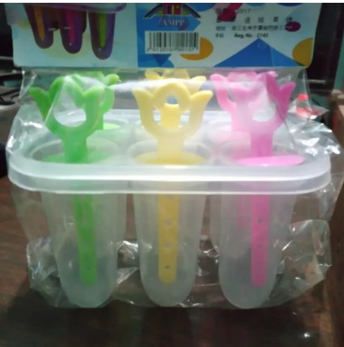 Picture of Ice Cream Mold Ice Cream Lolly Mold for home use(White)
