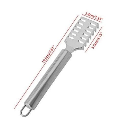 Picture of Stainless Steel Fish Scale Cleaner(Silver)