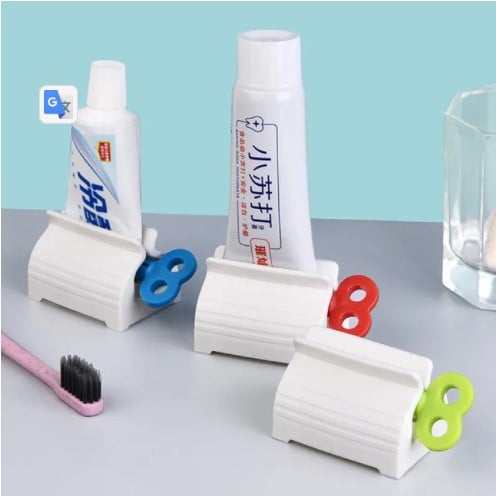 Picture of Toothpaste Roller Dispenser Squeezer Hair Color Dye Tube Wringer Bathroom Tool(Multicolor)