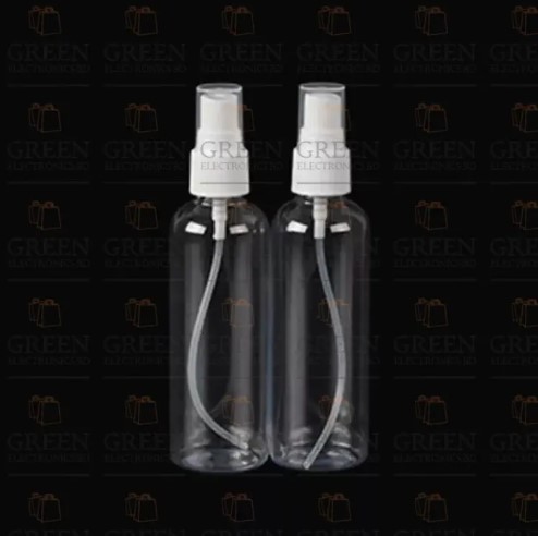 Picture of 2 pcs 100 ml - Empty Spray Bottle Refillable Random Transparent Convenient Travel Clear Plastic Empty Cosmetic Sample Spray Bottle Atomizer