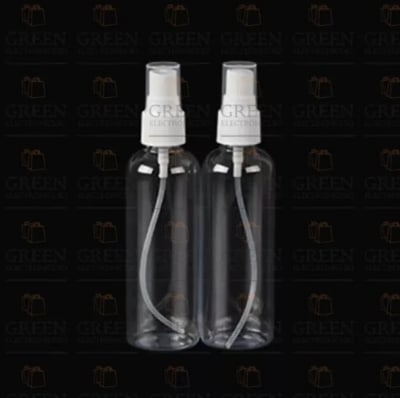 Picture of 2 pcs 50 ml - Empty Spray Bottle Refillable Random Transparent Convenient Travel Clear Plastic Empty Cosmetic Sample Spray Bottle