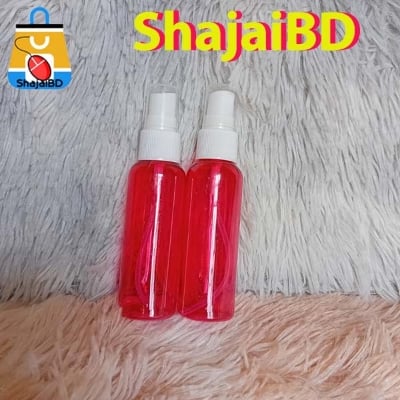 Picture of 2 pcs 100 ml - Empty Spray Bottle Refillable Random Transparent Convenient Travel Clear Plastic Empty Cosmetic Sample Spray Bottle Atomizer