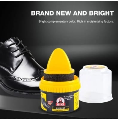 Picture of Leather Repair & Care Cream – Liquid Shoe Polish with Sponge | Universal Leather Balm for Shoes, Bags & Car Seats | Scratch Repair, Color Restore & Shine Enhancer | Premium Quality Leather Care Product