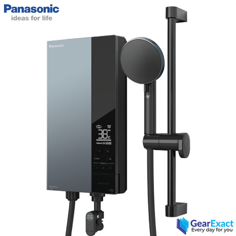 Picture of Panasonic DH-3UDP1MZ U-Mode, DC Pump Water Heater and Home Shower, Blissful Showers for Comfort & Wellbeing ( Dark Metallic Navy )