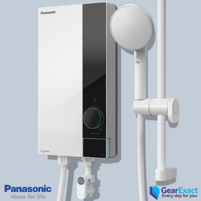 Picture of Panasonic DH-3US1MW Home Shower U Series Blissful Showers for Comfort & Wellbeing ( Crystal White )