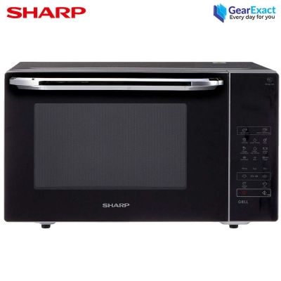 Picture of Sharp R-72E0(S) Microwave Oven with Grill | 25-Liter ( Black )