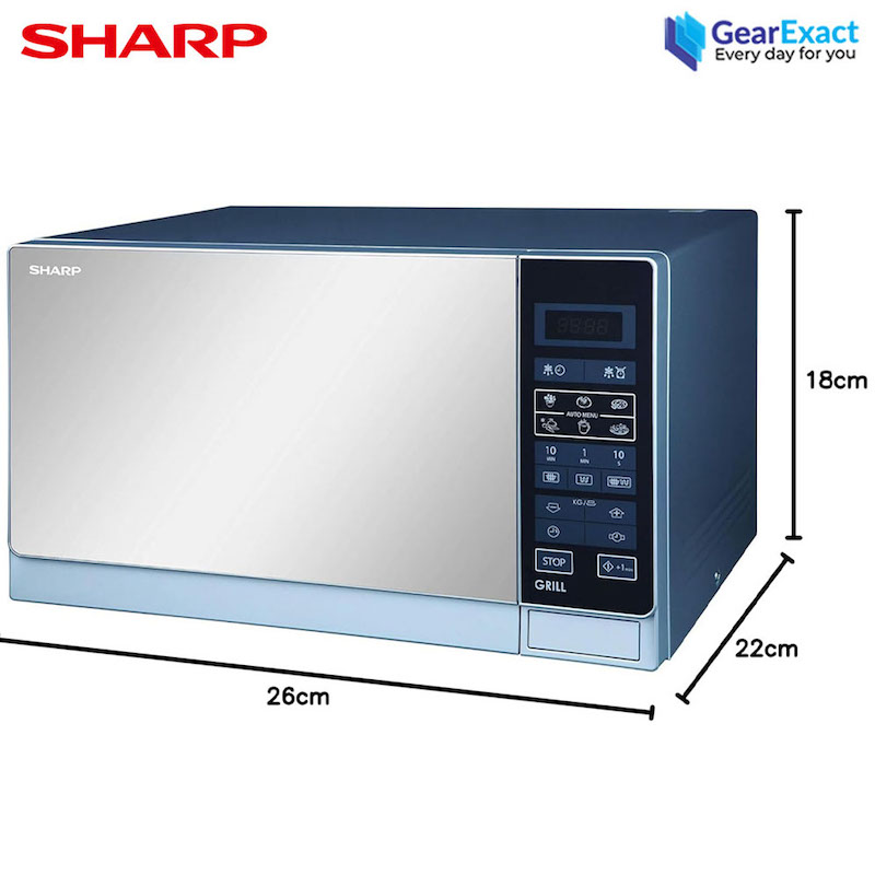 Picture of Sharp R-75MT(S) Microwave Oven with Grill | 25-Liter