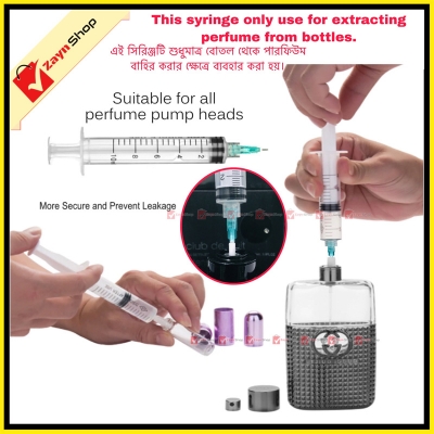 Picture of Perfume Refill kit Pump 10ml Syringe Tool 10ml 1pcs  for Perfume extracting and Transfer to empty Refillable Bottles