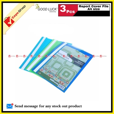 Picture of Good Luck Report Cover File A4 Size Random color 3pcs
