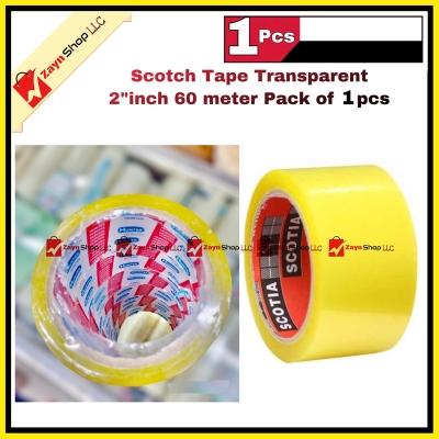 Picture of Scotch Tape Transparent 2"inch 60 meter 1pcs