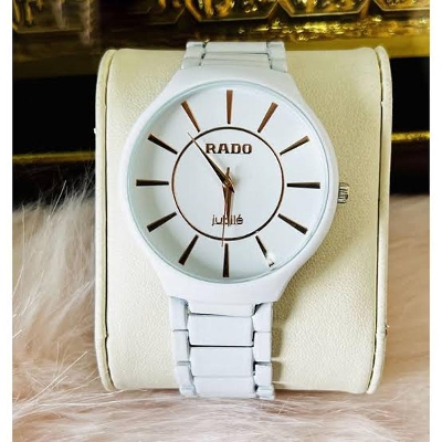 Picture of lavish Designe -Premium quality clock for men - Elegant and Refined - Modern Vibe - Express True Yourself ( White )