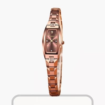 Picture of Inspired by CN  Rado Womens Watches Unique Dial Diamonds Fashion Luxury Dress Leisure Stainless Steel Waterproof Quartz Ladies Watch Reloj Mujer