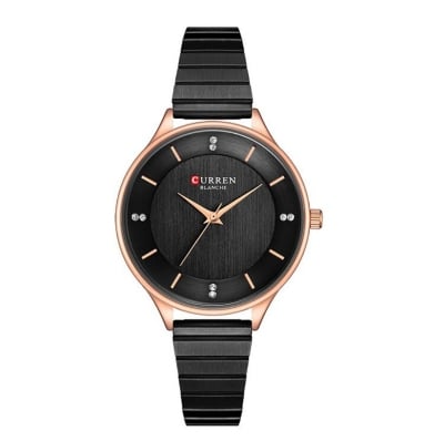 Picture of Inspired by Curren Big  Dial Stainless Steel Ladies Watch – 9041
