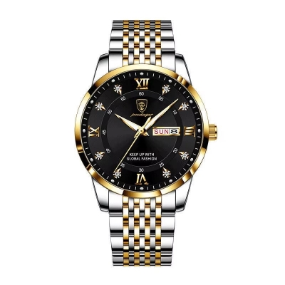 Picture of Inspired by Poedagar 836 Wristwatch Stainless Steel High Quality Luxury Luminous Date Week Business Casual Quartz Wrist Watches for Men Man