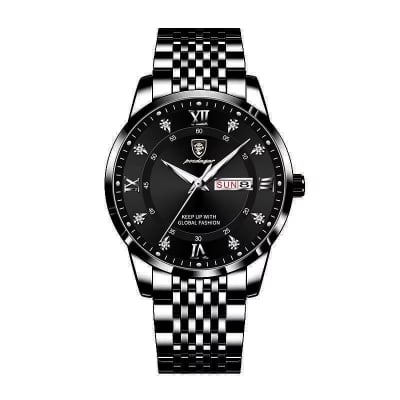 Picture of Inspired by Poedagar 836 Wristwatch Stainless Steel High Quality Luxury Luminous Date Week Business Casual Quartz Wrist Watches for Men Man