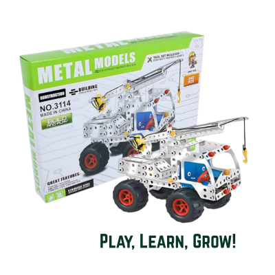 Picture of DIY Metal Construction Vehicle 243 pcs