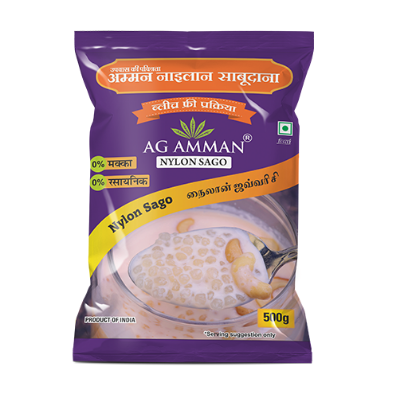 Picture of Nylon mini Sago-500g  AG AMMAN Sabudana