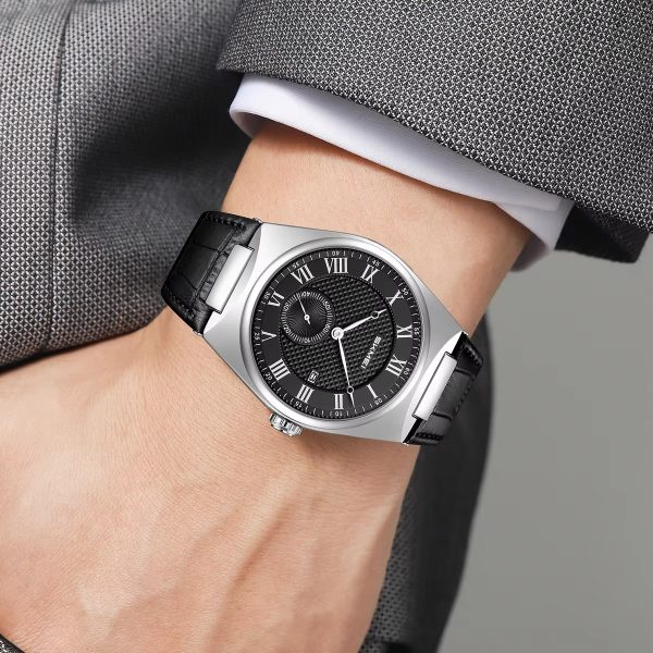 Picture of SKMEI 9390 Men’s Watch- Silver and Black