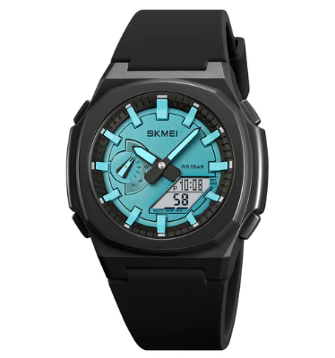 Picture of SKMEI 2091 Premium Quality Digital Quartz Watch-Light Blue