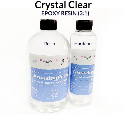 Picture of Crystal Clear Epoxy Resin With Hardener Ratio -3:1 [1KG]