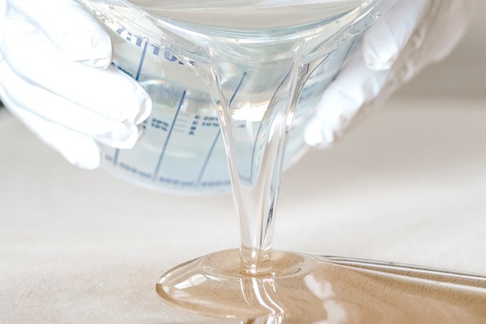 Picture of Clear  Epoxy Resin 600gm  Ratio 2:1