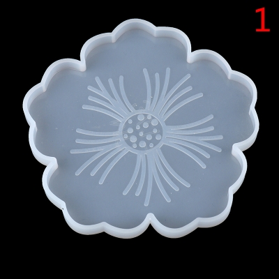 Picture of Tea Tray Coaster Silicone Mold For DIY For Epoxy Resin Molds ( 1 pes ) White