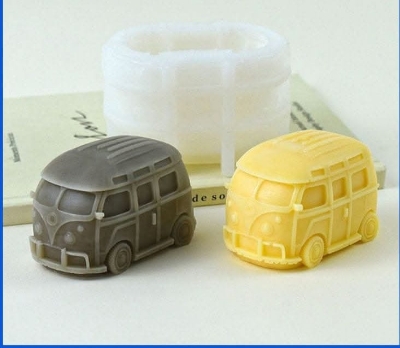 Picture of 3D Bus/Car/Truck Shaped Silicone Mold